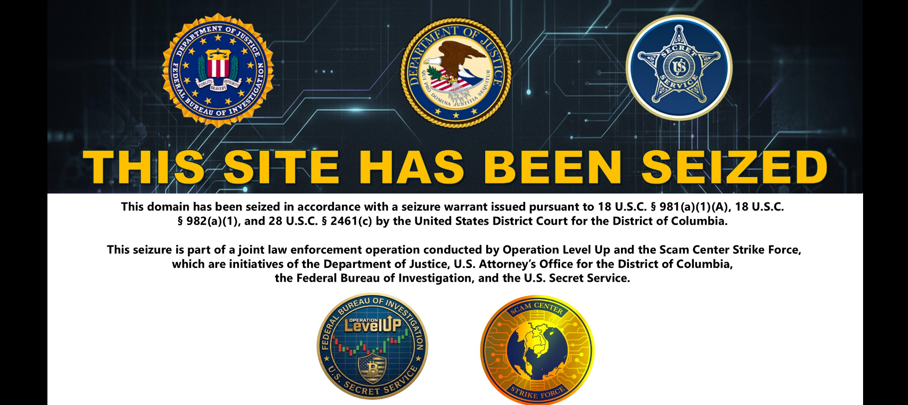 Crypto Fraud Shockwave: Authorities Freeze Tens Of Millions In Assets