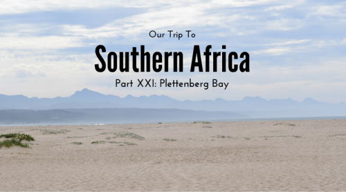 Plettenberg Bay, South Africa - Southern Africa: Part XXI