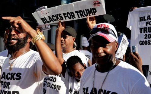 Polls Show Trump Support Rising Among Black Voters