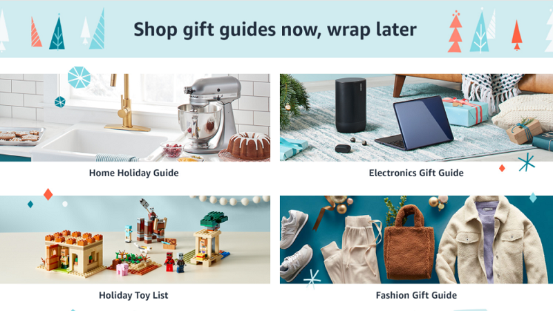 Amazon Just Dropped its Gift Guides - Start Your Holiday Shopping List Now