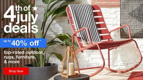 Overstock Is Kicking Off Fourth of July Celebrations Early With a Major Sale