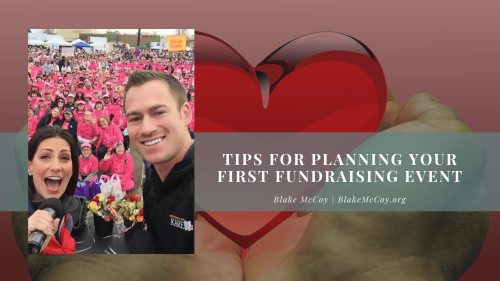 Tips for Planning Your First Fundraising Event | Blake McCoy | Philanthropy