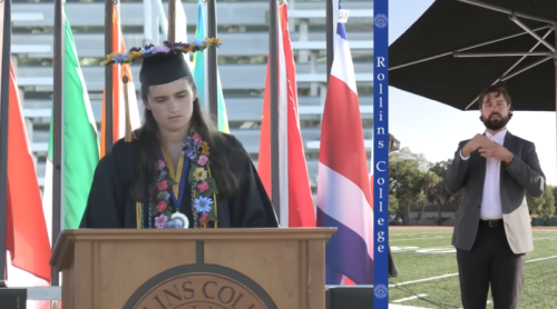 Valedictorian With Nonverbal Autism Delivers Moving Commencement Speech: 'God Gave You A Voice, Use It'