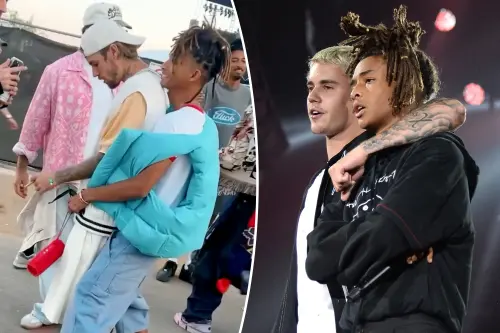 Fans Are Obsessed With Justin Bieber And Jaden Smith's Coachella Reunion - Blavity