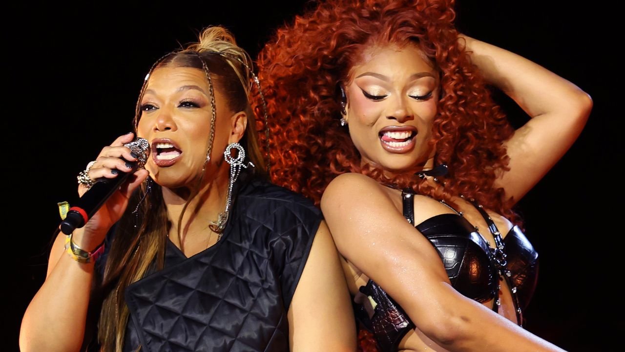 Megan Thee Stallion Trying Escargot With Queen Latifah And Her Wife Is