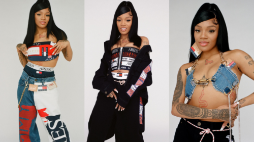 GloRilla Says New Tommy Hilfiger X Aries Campaign Is Inspired By Aaliyah: 'I love What She Did With Them'