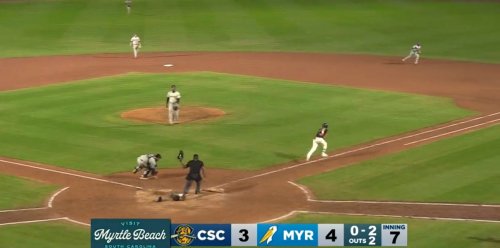 Cubs Prospect Ezequiel Pagan Hit a Groundball to the Catcher and Scored on the Play (You Read That Correctly)
