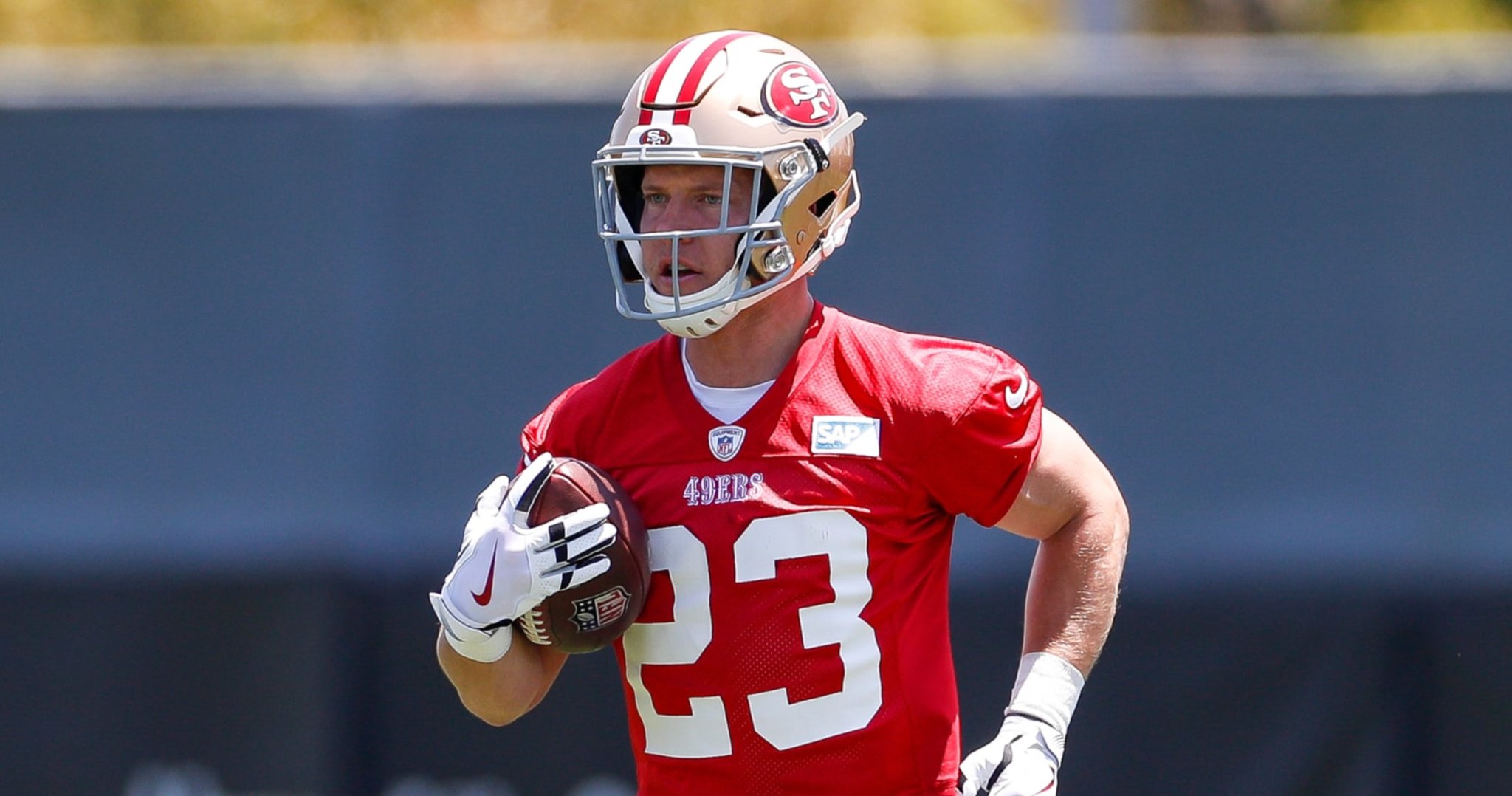 Christian McCaffrey makes Niners debut - Axios San Francisco