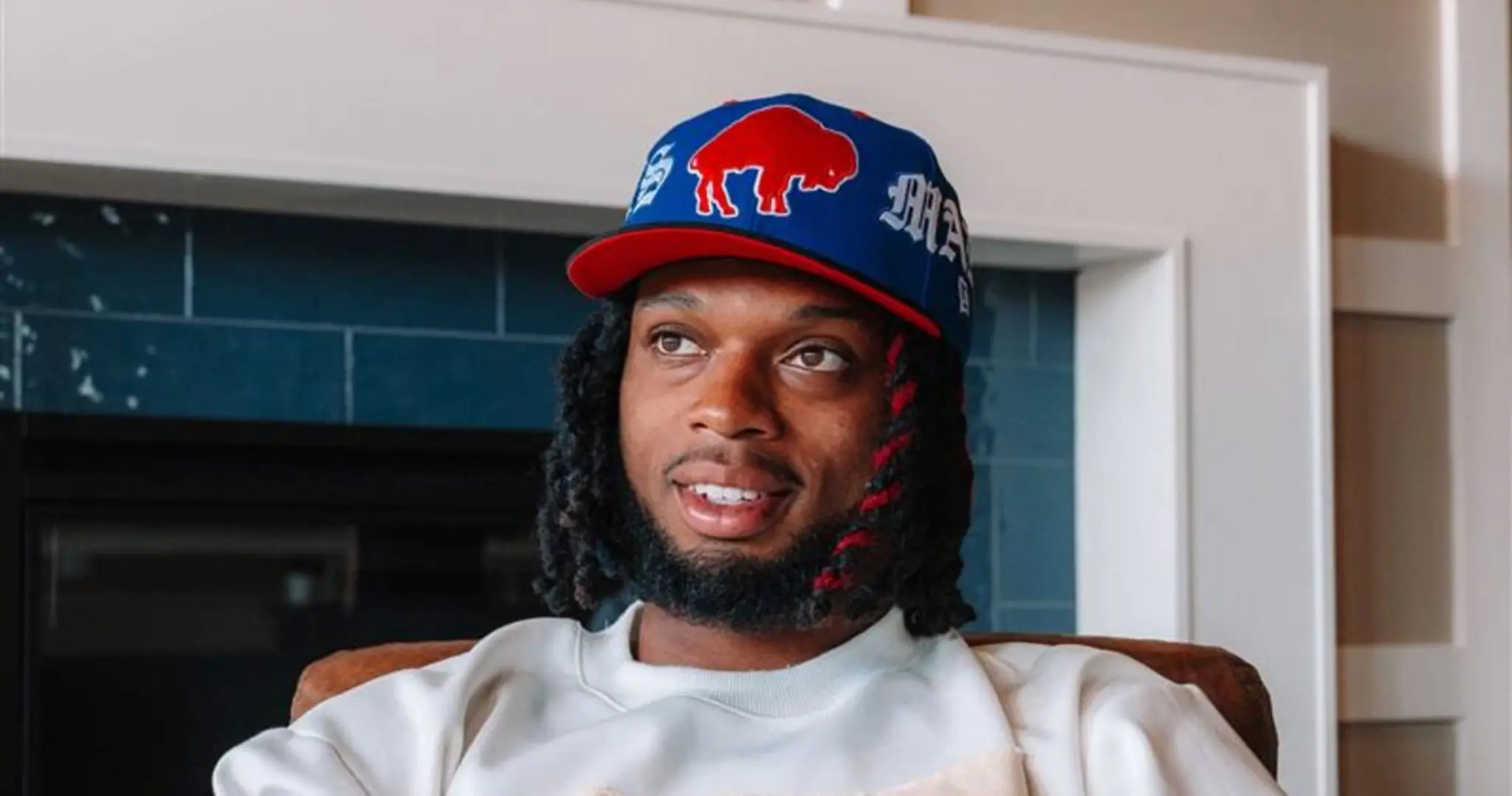 Damar Hamlin partners with Lids HD for Bills Mafia-inspired hat