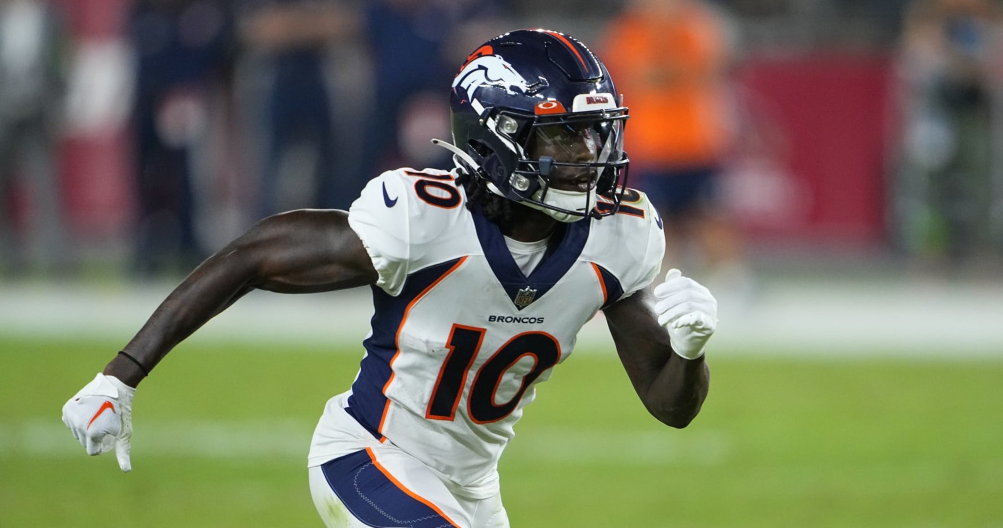 Broncos' Jerry Jeudy Won't Be Placed on Short-Term IR with Hamstring Injury