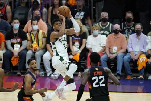 Giannis Antetokounmpo Treated for 'Intense Cramping' After ...