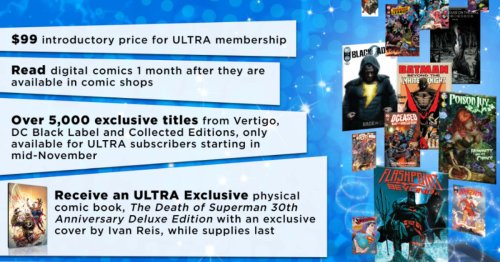 DC Universe Infinite Adds Vertigo & Black Label to Ultra Premium Offer