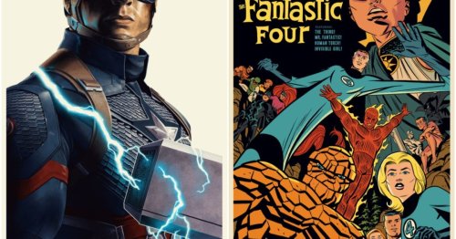 Mondo Selling New Captain America, Fantastic Four Posters
