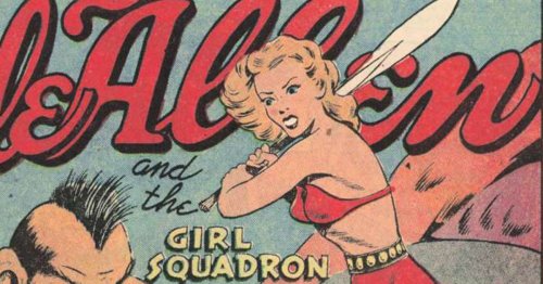 "A Wonder Woman of Outer Space" in Planet Comics #69, Up for Auction