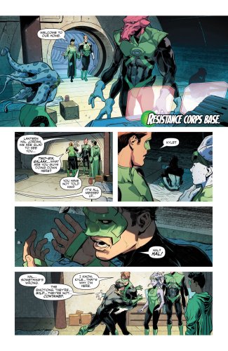 Green Lantern #10 Preview: The Quest for Batteries