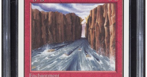 Magic: The Gathering Raging River On Auction At Heritage Auctions