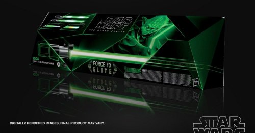 star wars yoda force fx lightsaber