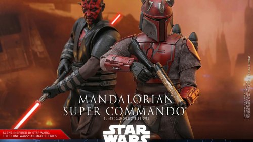 Hot Toys Reveals Star Wars: Ahsoka Mandalorian Super Commando