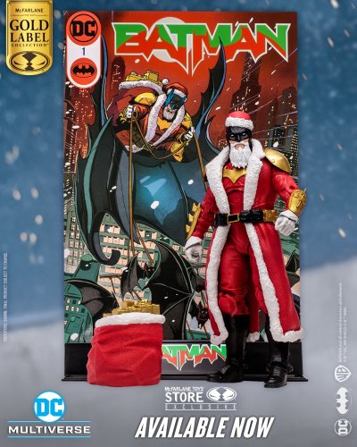 Batman Saves Christmas with New McFarlane Toys Exclusive Figure