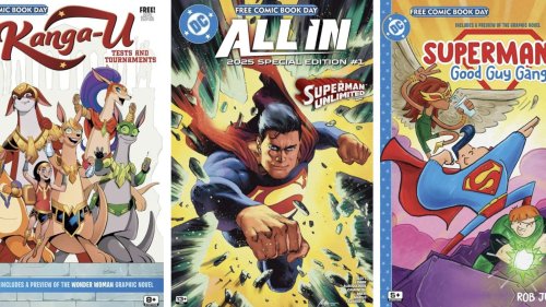 DC's Free Comic Book Day Released Digitally One Minute Past Midnight
