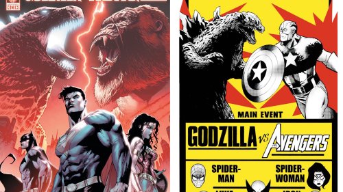 Marvel's Gozilla Vs Avengers & DC's Justice League Vs Godzilla Vs Kong