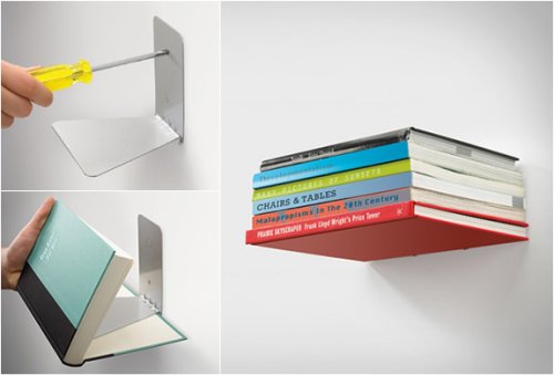 Conceal Shelf | Invisible Bookshelf