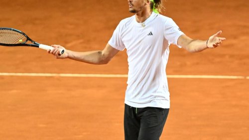 ATP-Turnier in Rom: Titelverteidiger Zverev im Viertelfinal ausgeschieden