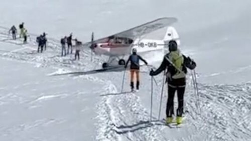 Nach schockierendem Video stellt Fluglehrer klar: «Sind Tourenfahrer auf dem Gletscher, wird nicht gelandet!»
