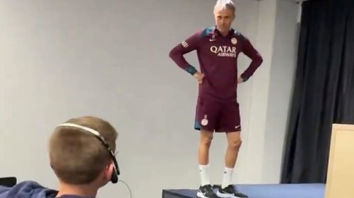 «Viel besser als alle anderen»: PSG-Trainer lobt jungen Journalisten für seine Frage