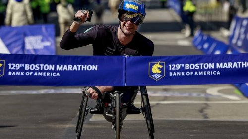Le plus fort, c'est lui!: Huitième sacre de Marcel Hug à Boston