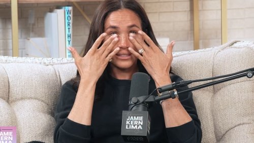 «Zum Glück trage ich kein Make-up»: Meghan vergiesst Tränen bei Podcast-Aufnahme