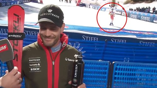 Odermatt feiert magischen Moment, SRF-Zuschauer sehen nichts