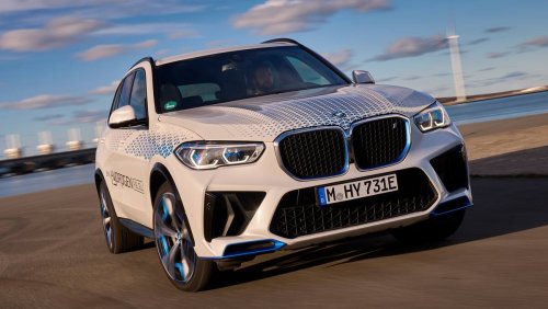 Wasserstoff-SUV iX5 Hydrogen schon gefahren: BMWs blaue Autozukunft