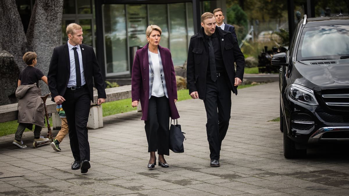 Sie sind diskret im Einsatz: Bodyguards der Bundesräte geben seltene Einblicke in ihren heiklen Job