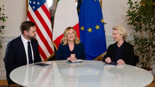 Tensions commerciale: Vance et von der Leyen discutent des droits de douane à Rome