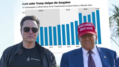 US-Ausgaben steigen weiter – trotz Doge-Truppe: Bis jetzt haben Musk und Trump beim Sparen versagt
