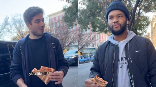 Begegnung in New York geht viral: Schweizer isst mit Superstar Pizza und merkt es nicht