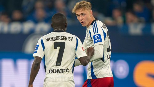 HSV-Spieler gehen sich an die Gurgel, Fans zünden Raketen