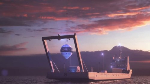Hafen für Weltraum-Tourismus: Von diesem Schiff aus kann man bald ins All fliegen