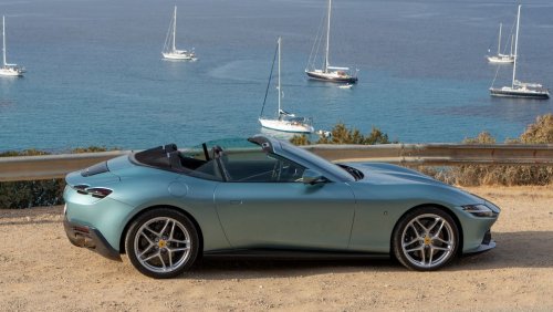Erste Fahrt im offenen Roma Spider: La Dolce Vita nach Ferrari-Art
