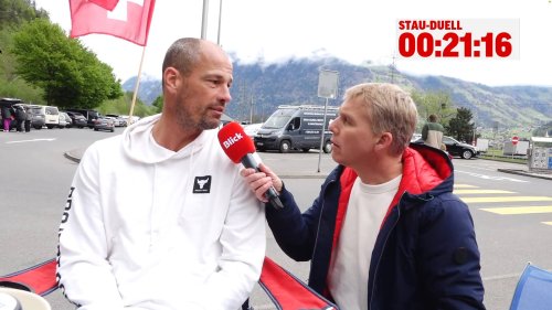 Fabio Coltorti am Stau-Stammtisch von Reto Scherrer