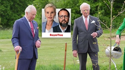 Aus Schweden mitgebracht: König Carl Gustaf reist mit Schaufel um die Welt