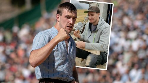 Abenteuerprojekt im Kaukasus: Damian Ott packt auf dem Berg in Georgien an