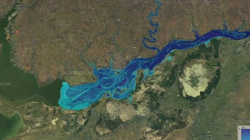 Überflutung nach Dammbruch: Simulation zeigt das Worst-Case-Szenario