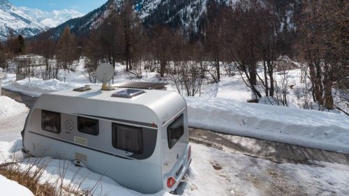 Wintercamping im Engadin: Schlafen, wo die Bananen gefrieren