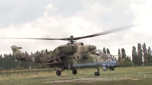 Treffsicherer Mi-35: Russland zeigt den «fliegenden Panzer» im Einsatz