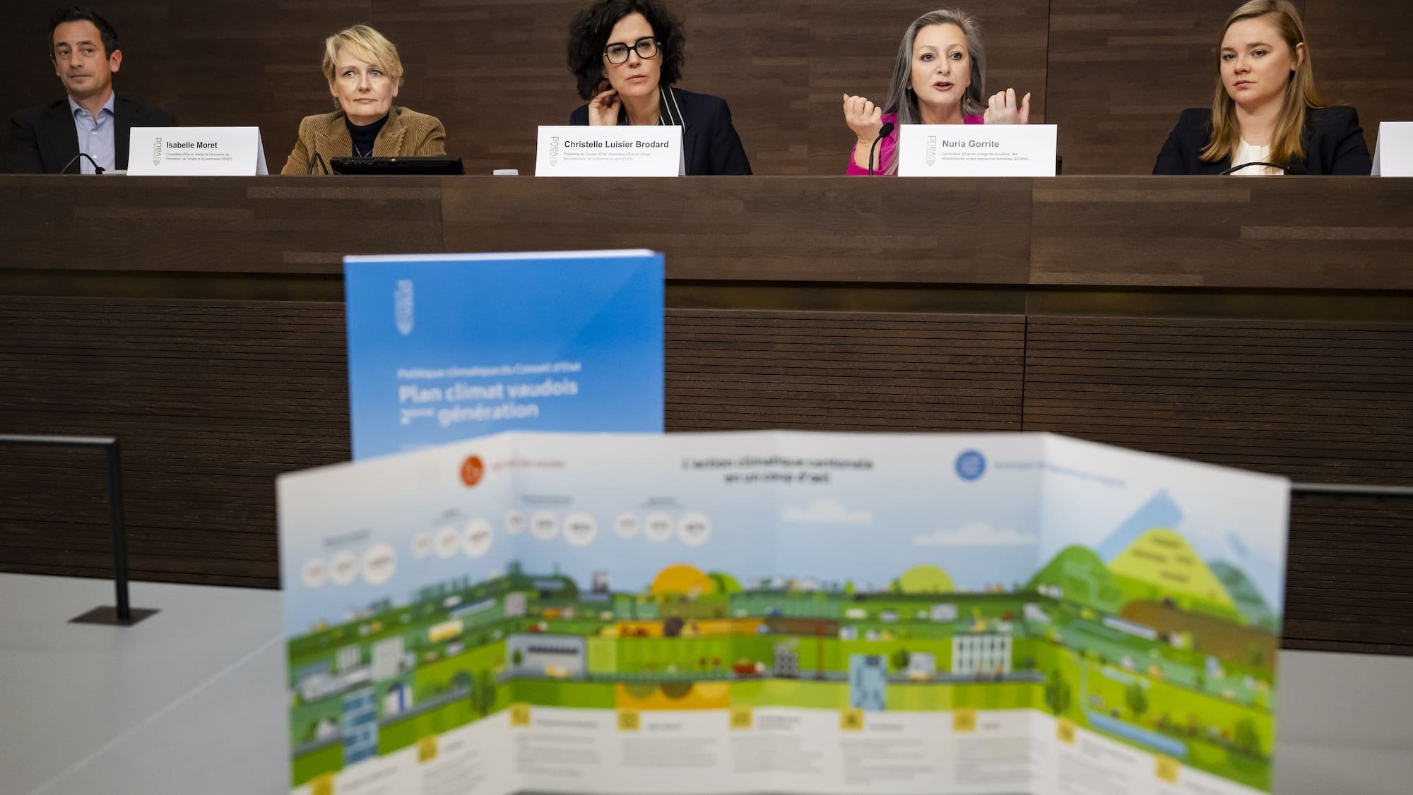 Politique climatique: Vaud présente son Plan climat 2.0