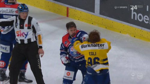 HCD-Egli vermöbelt: Jetzt spricht ZSC-Geering über Schlusspfiff-Prügelei