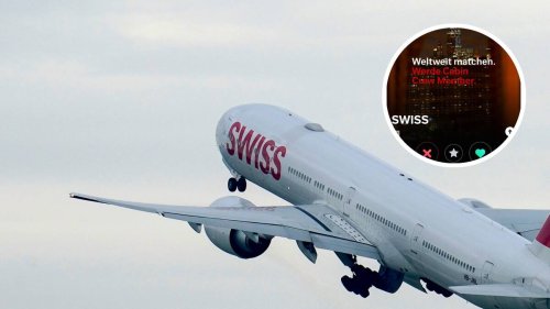 Ein «Match made in heaven»?: Swiss sucht jetzt Flugbegleiter auf Tinder