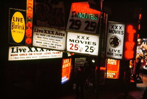 A sizzling portrait of Times Square in the 1980s